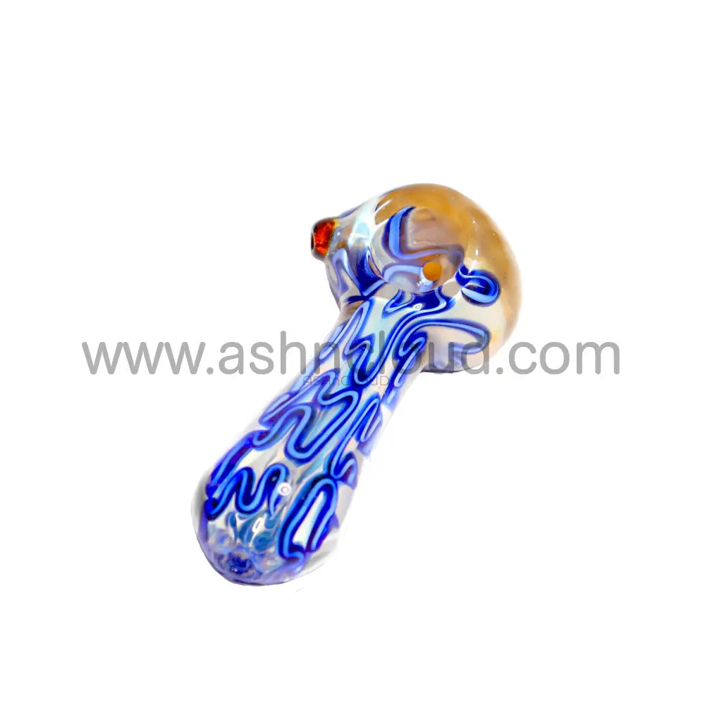 4 In - Super Fancy Hand Pipe Spoon