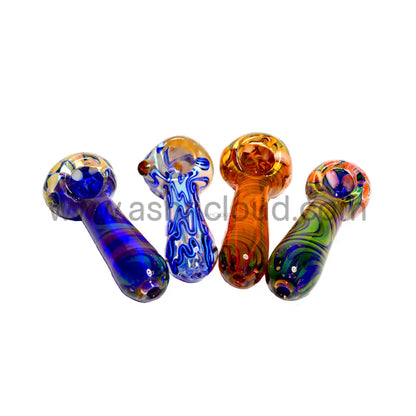 4 In - Super Fancy Hand Pipe Spoon