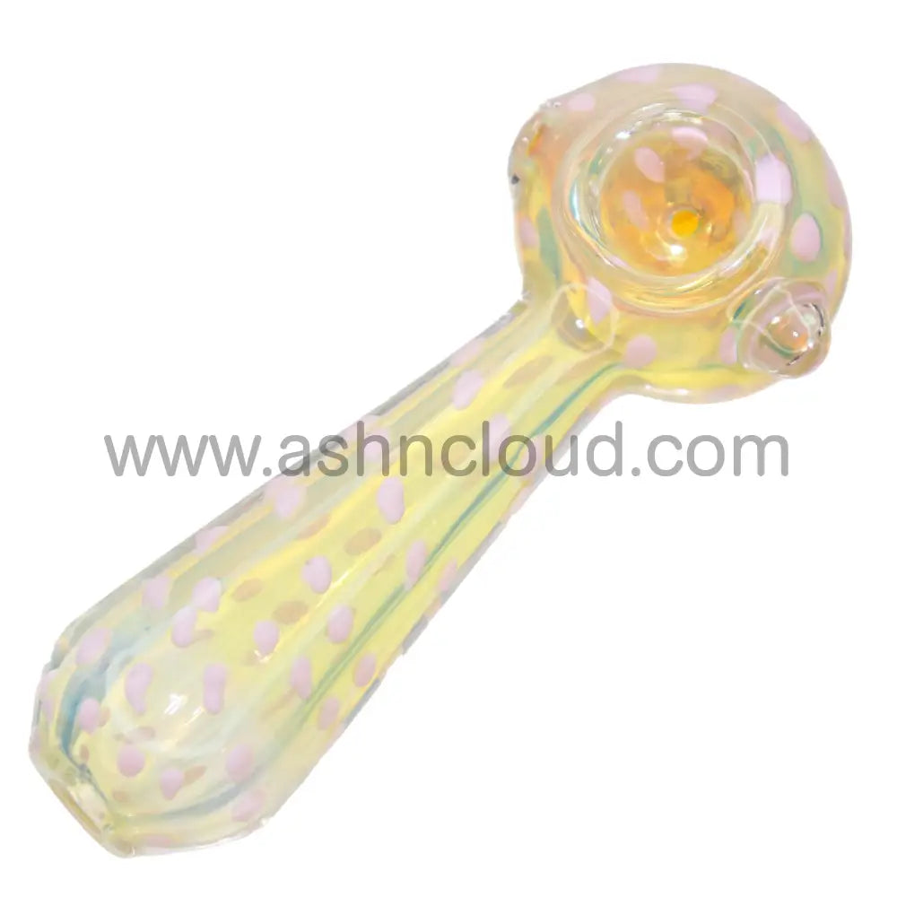 4 In - Sweet Fumed Doted Glass Hand Pipe
