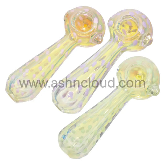 4 In - Sweet Fumed Doted Glass Hand Pipe