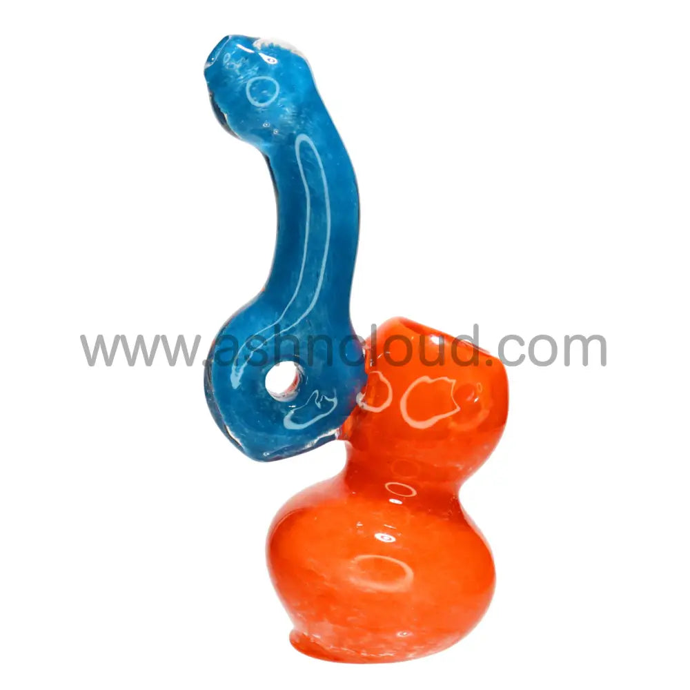 4 In - Two Tone Glass Mini Bubbler