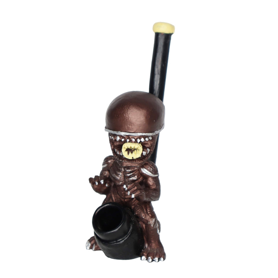 5 Inch Mad Alien Design Handmade Bong