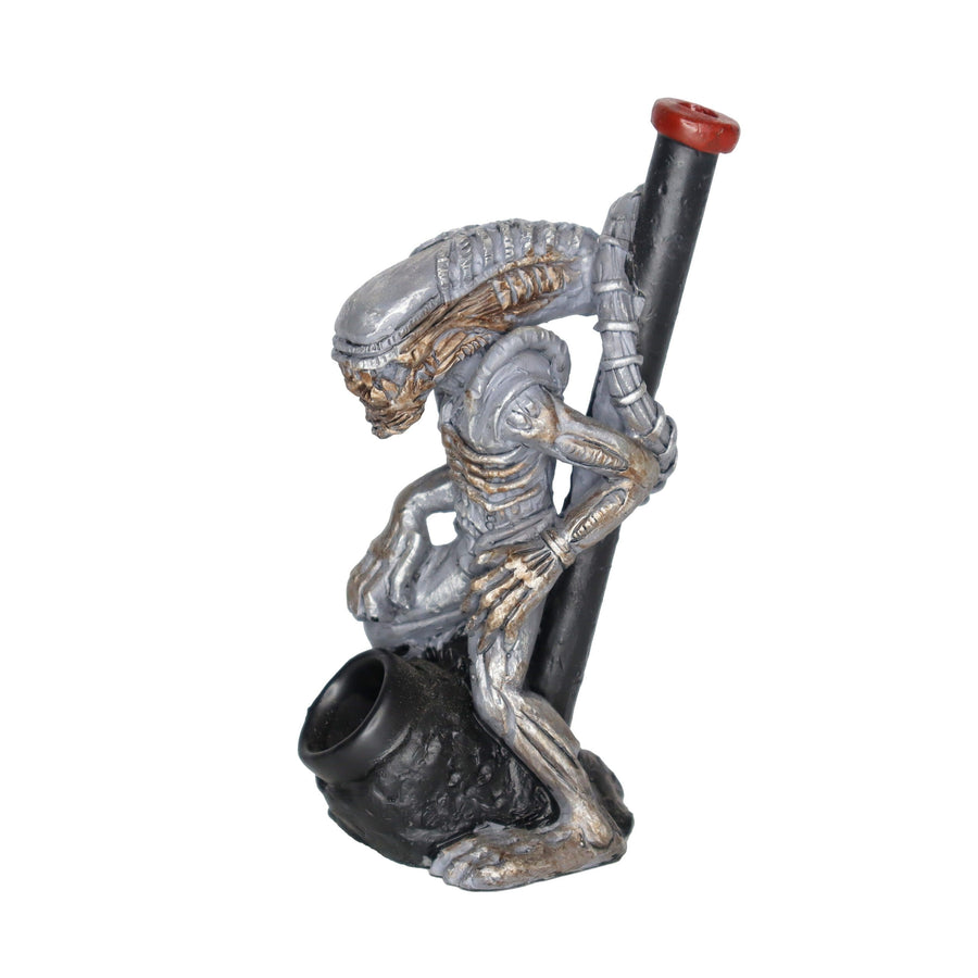 5 Inch Alien Warrior Design Handmade Glass Bong