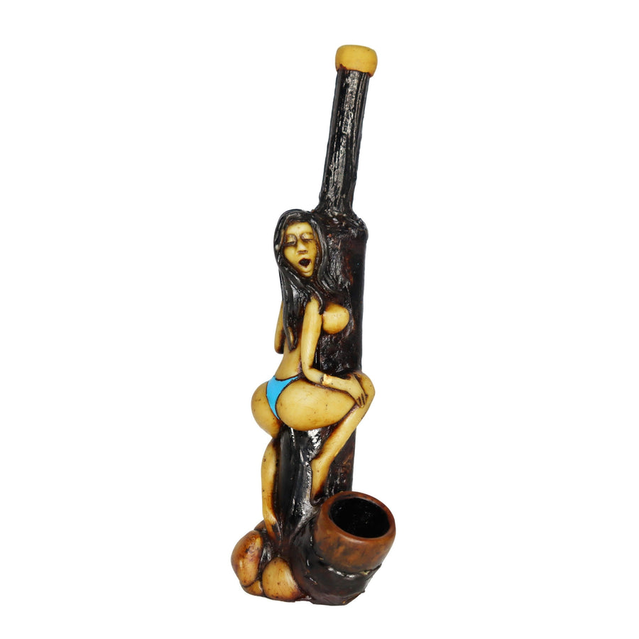 6 Inch Novelty Figure Handmade Glass Bong