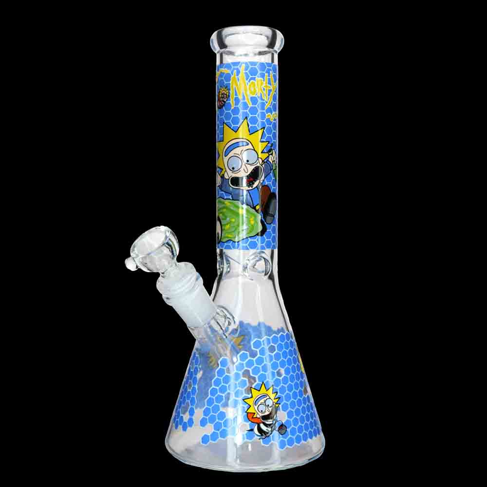 10” R & M Style Glass Beaker Bong – Best-Selling Water Pipe for Smoke Shops