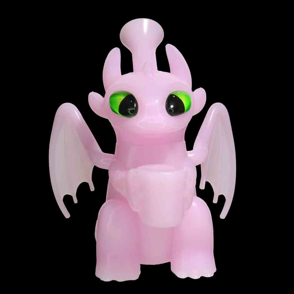 Dragon Silicone Bong with Glass Bowl – Wholesale Durable Novelty Water Pipe