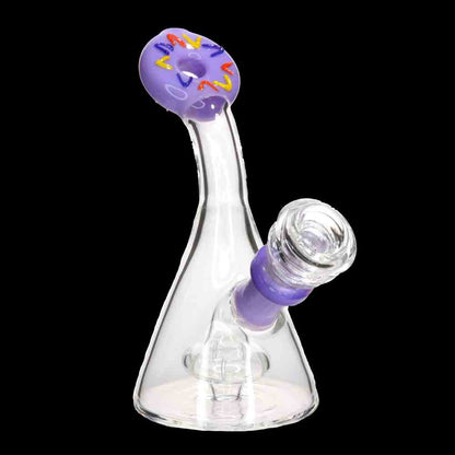7" Donut Neck Beaker Rig | Wholesale Glass Water Pipe