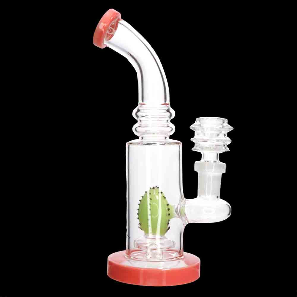 7" Cactus Perc Rig Bong Water Pipe | Wholesale Glass Bongs