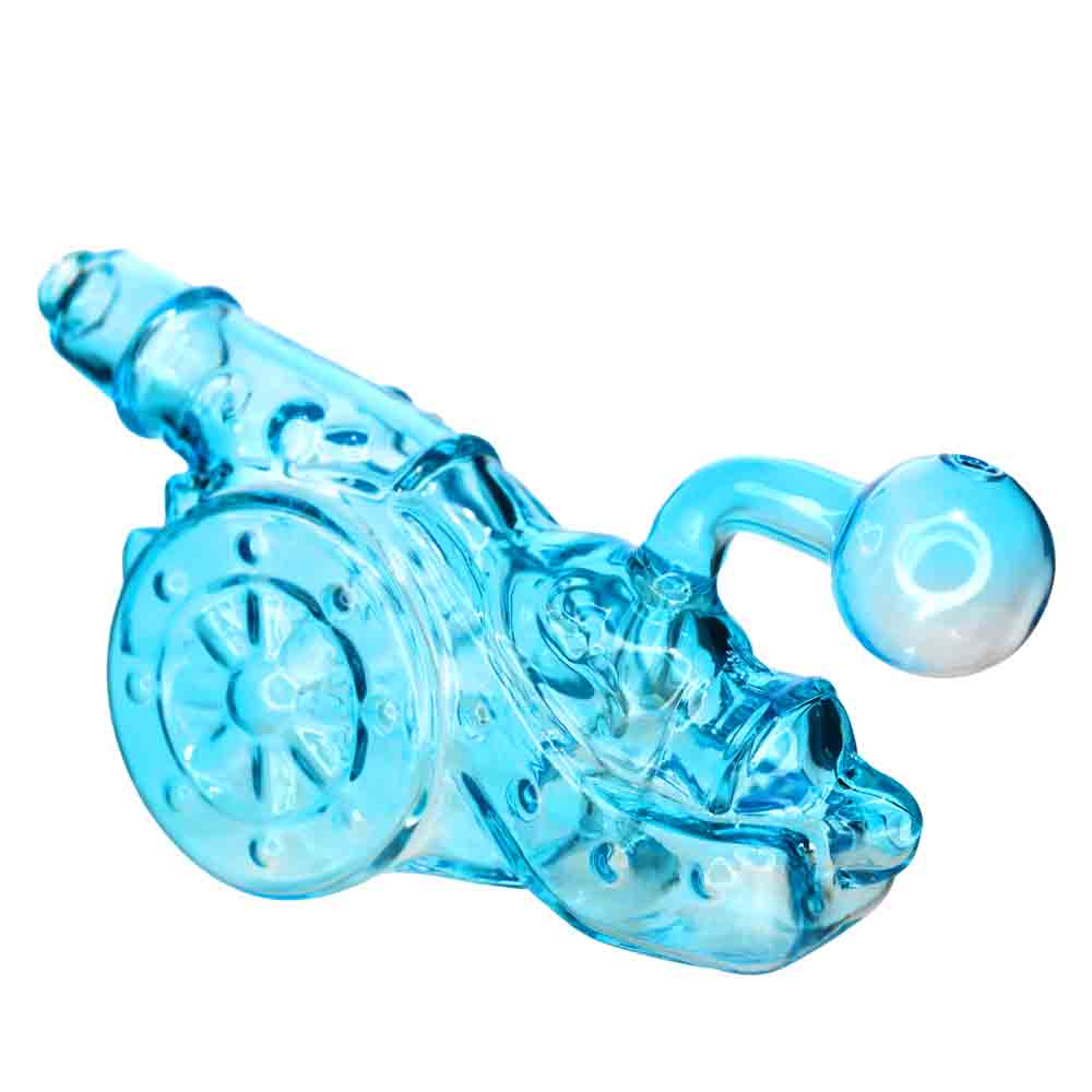 Wholesale Cannon Gun Shape Heavy Glass Oil Burner Pipe – Unique Novelty Design