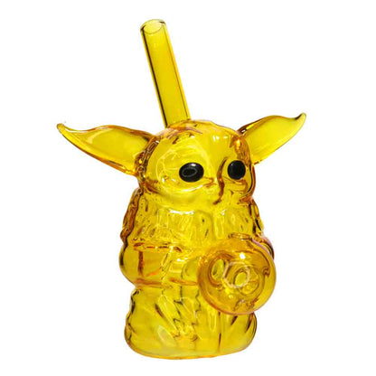 6" Baby Yoda Oil Burner Water Pipe – Assorted Colors | Wholesale