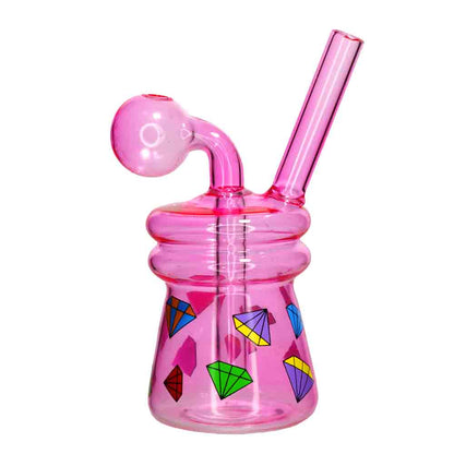 5" Cartoon Oil Burner Water Pipe – Assorted Colors & Designs | Wholesale