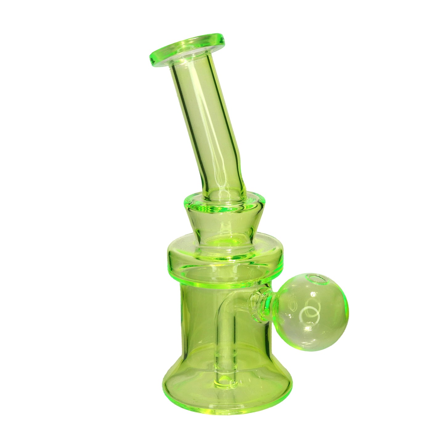 Bent-Neck Glass Oil Burner Bubbler – Assorted Neon Colors Wholesale