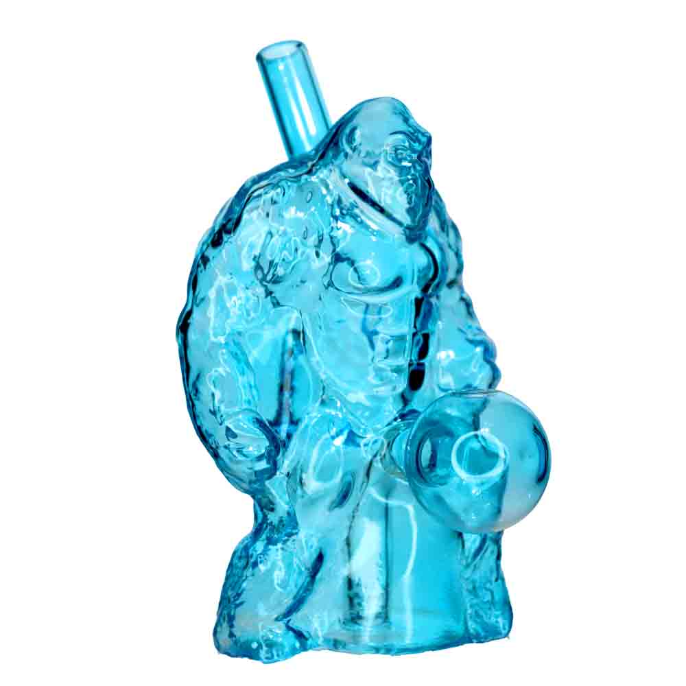 Wholesale Gorilla Shape Glass Oil Burner Water Pipe – 6 Inch Novelty Bong