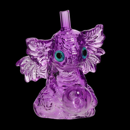 Elephant Character Glass Oil Burner Bubbler – Assorted Colors Wholesale