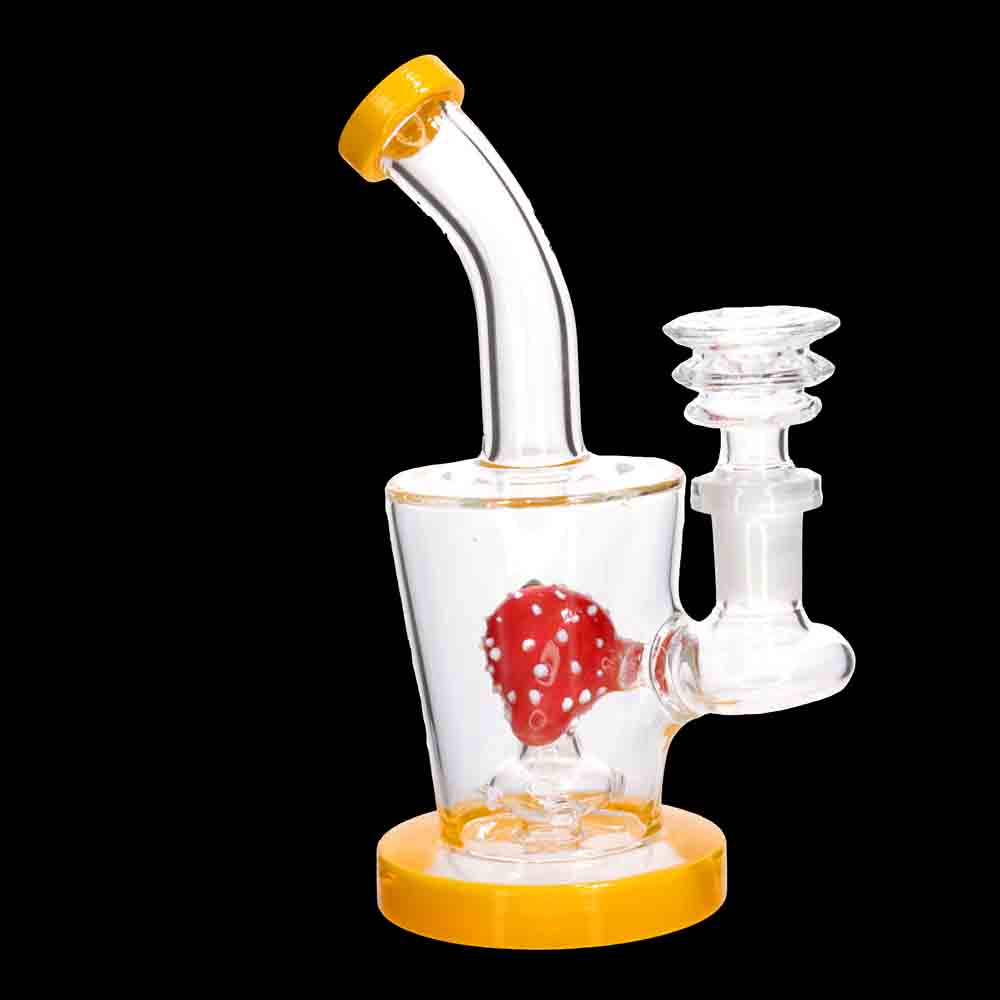 7" Strawberry Perc Rig | Heavy Glass Wholesale