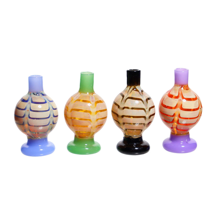 Streaky Spider Multicolor Glass Carb Cap