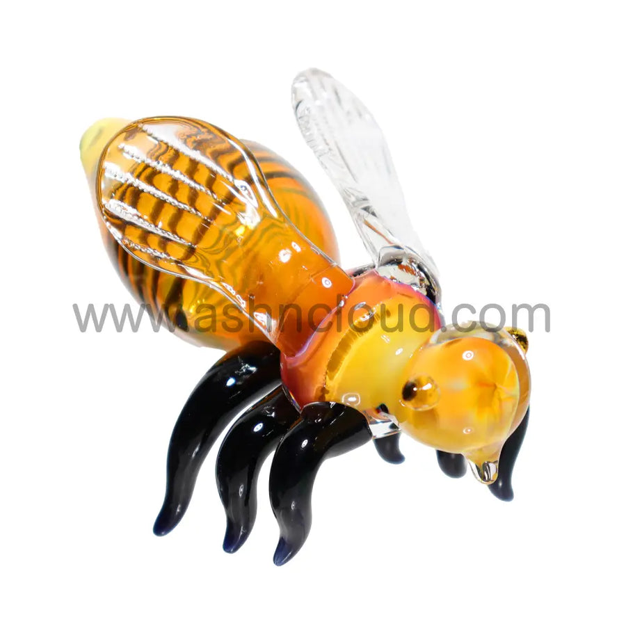 5 Inch Bee-Shaped Glass Hand Pipe