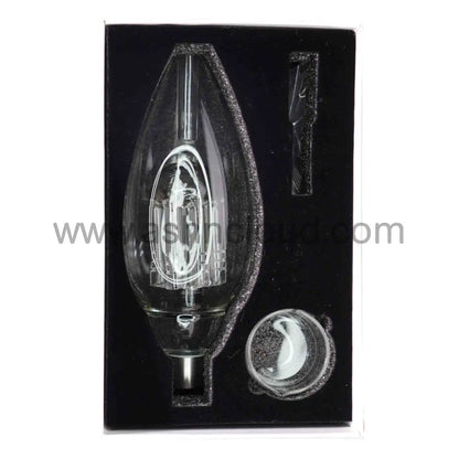 5 In - Box Black Glass Nectar Collector Screw Mushroom