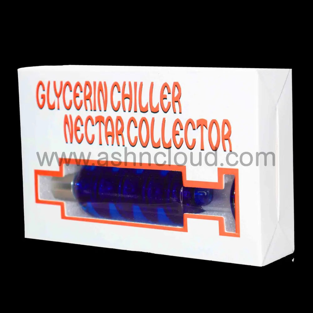 5 In – Box Blue Glycerin Glass Nectar Collector Kit Titanium Nail