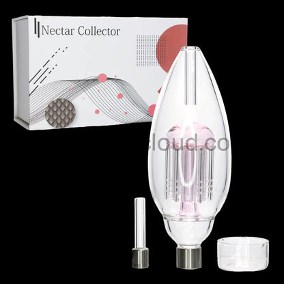 5 In - Box Glass Nectar Collector Screw Mushroom