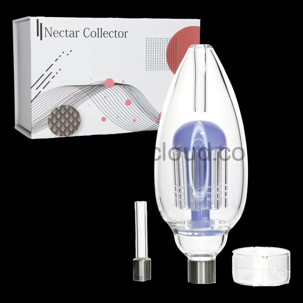 5 In - Box Glass Nectar Collector Screw Mushroom