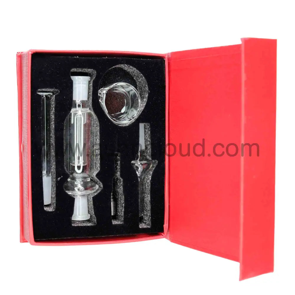 5 In - Box Micro Glass Clear Nectar Collector Kit