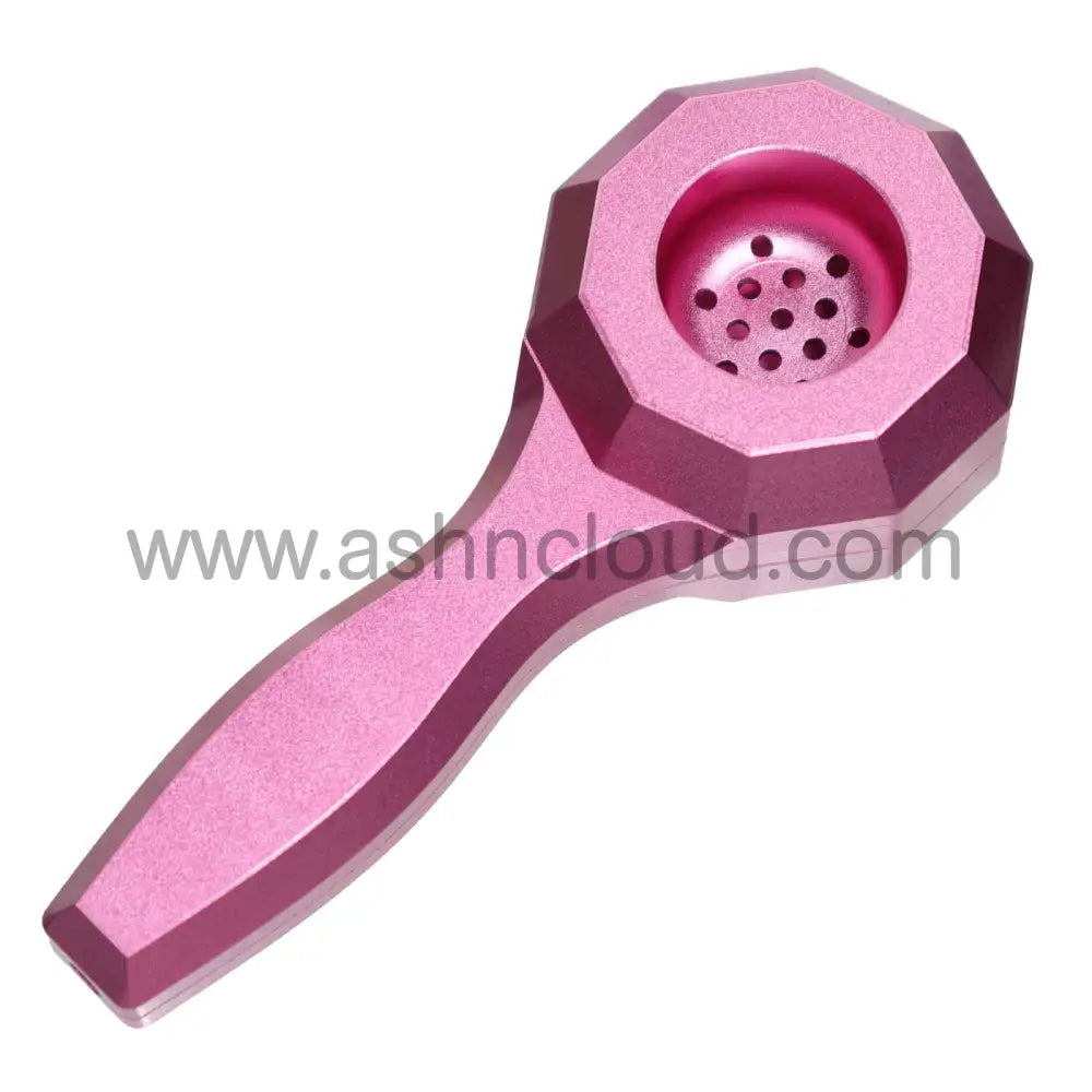 5 In - Box Pink Metalic Spoon Hand Pipe