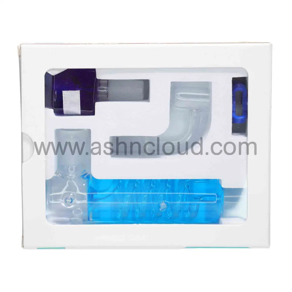 5 In - Box Skyblue Glass Nectar Collector Combo Weed/Wax