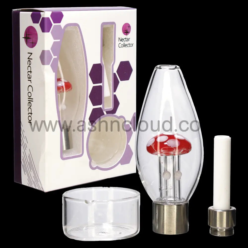 5 In – Box Small Mushroom Glass Nectar Collector Kit