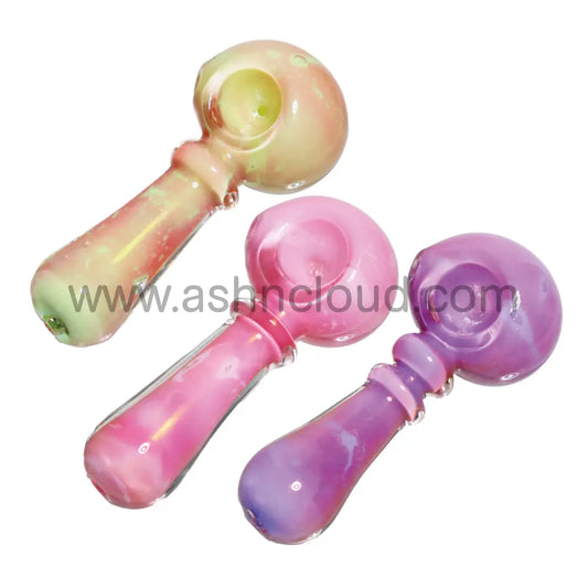 5 In - Classic Colored Hand Pipe Spoon