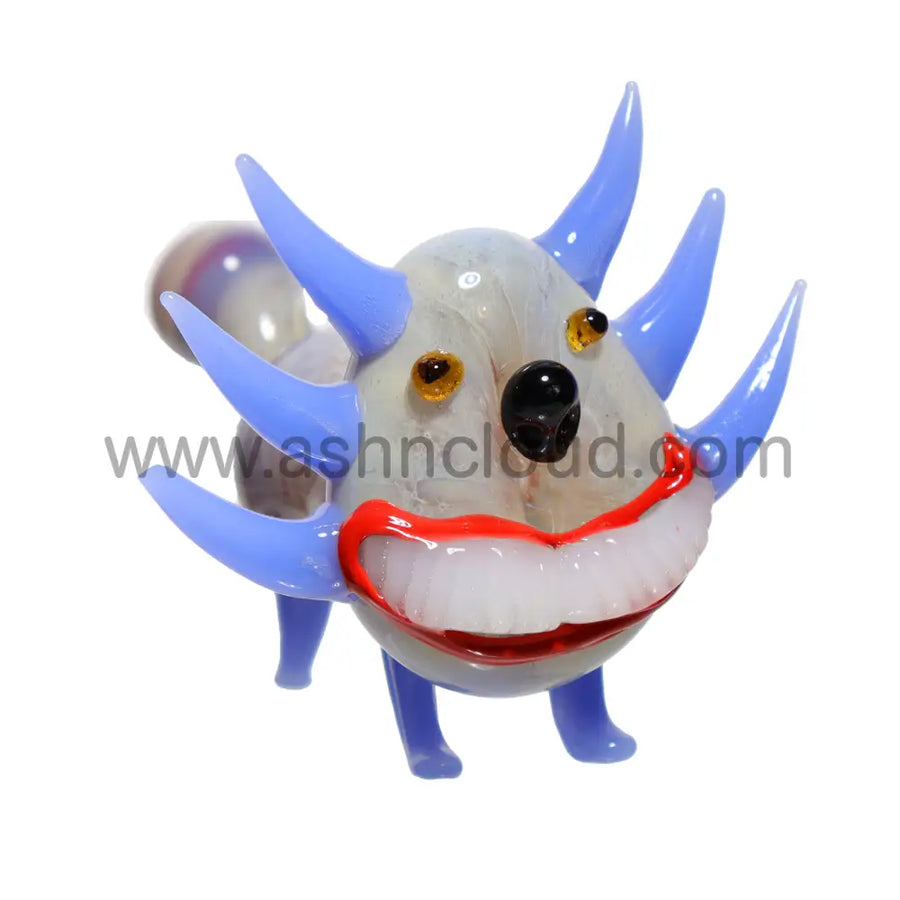5 Inch Crazy Monster Design Glass Hand Pipe