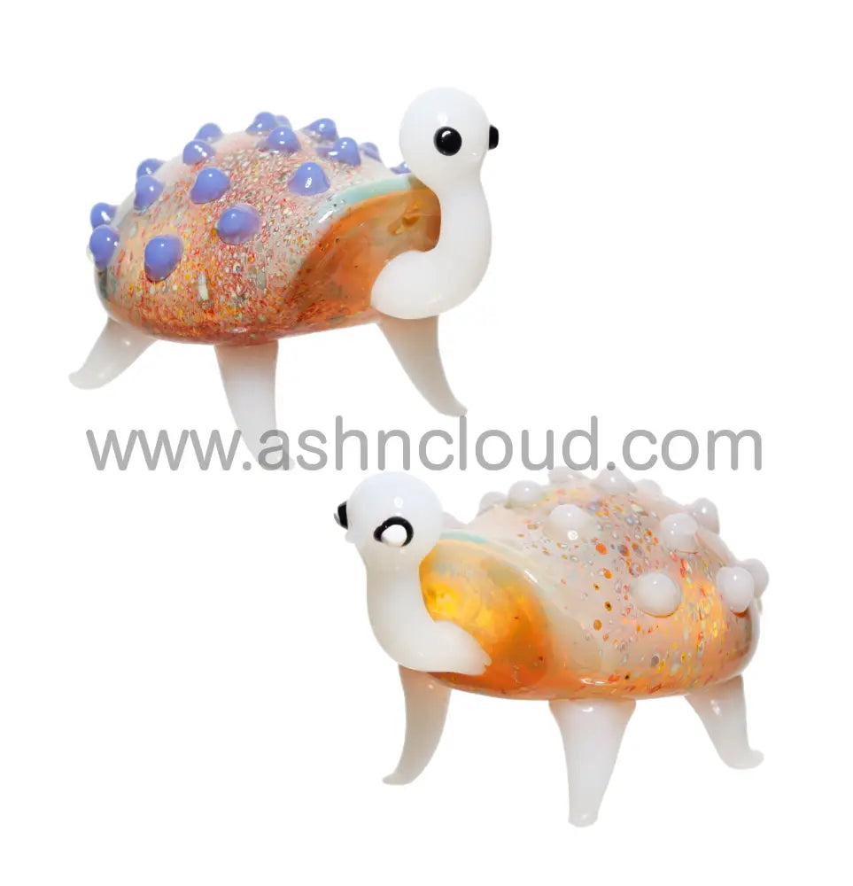 5 In - Cute Girly Turtle Glass Hand Pipe