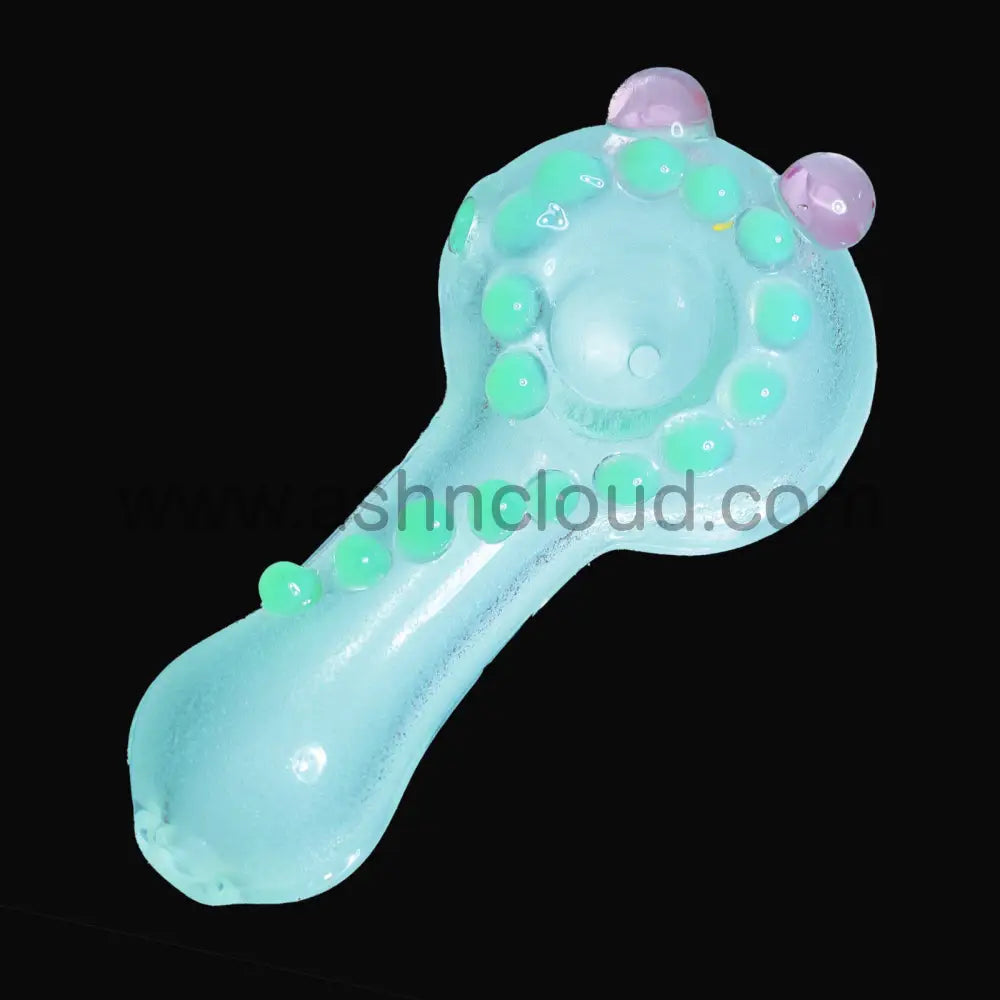 5 In - Cute Glow Dark Spoon Hand Pipe