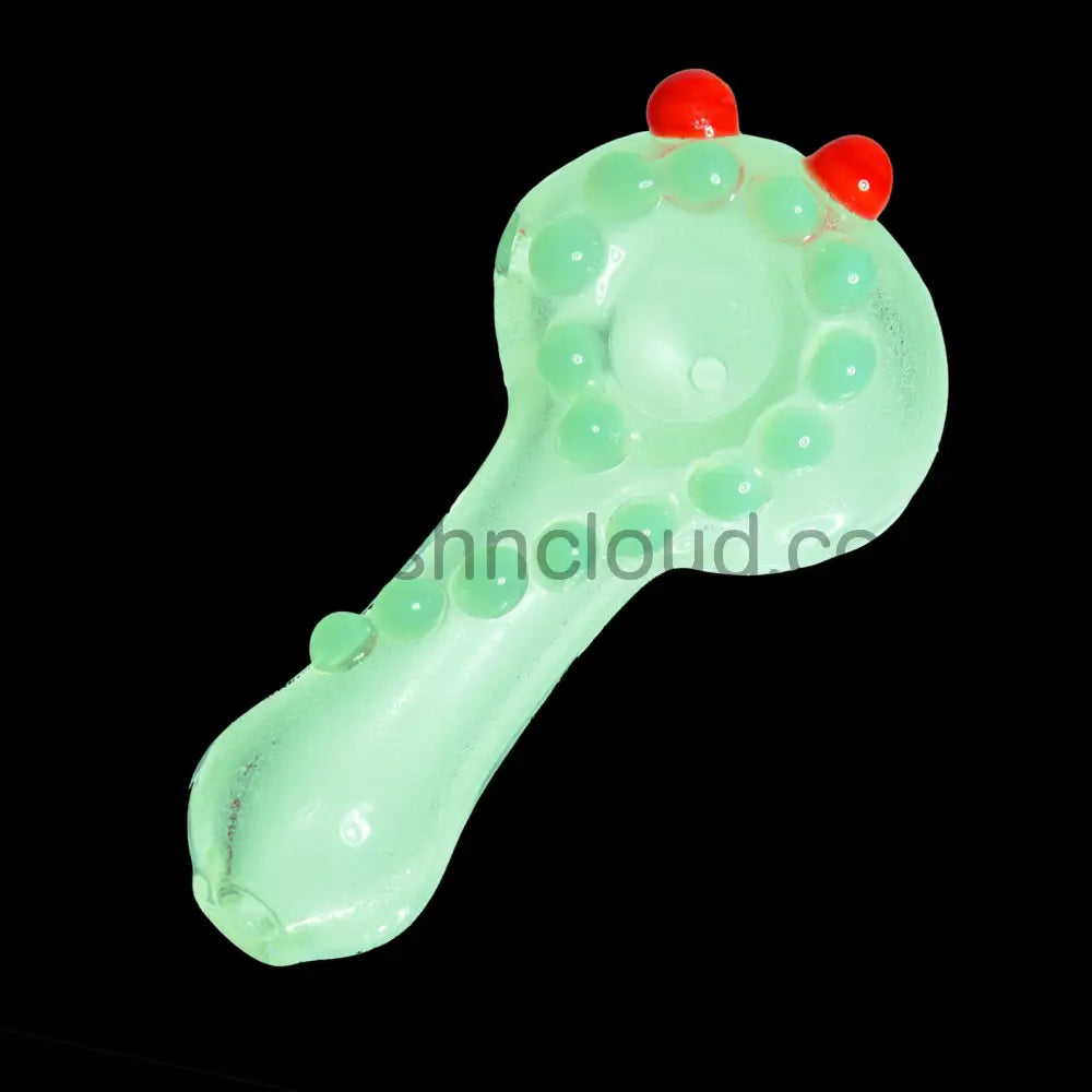 5 In - Cute Glow Dark Spoon Hand Pipe