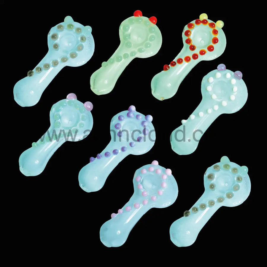 5 Inch Glow-in-the-Dark Spoon Hand Pipe