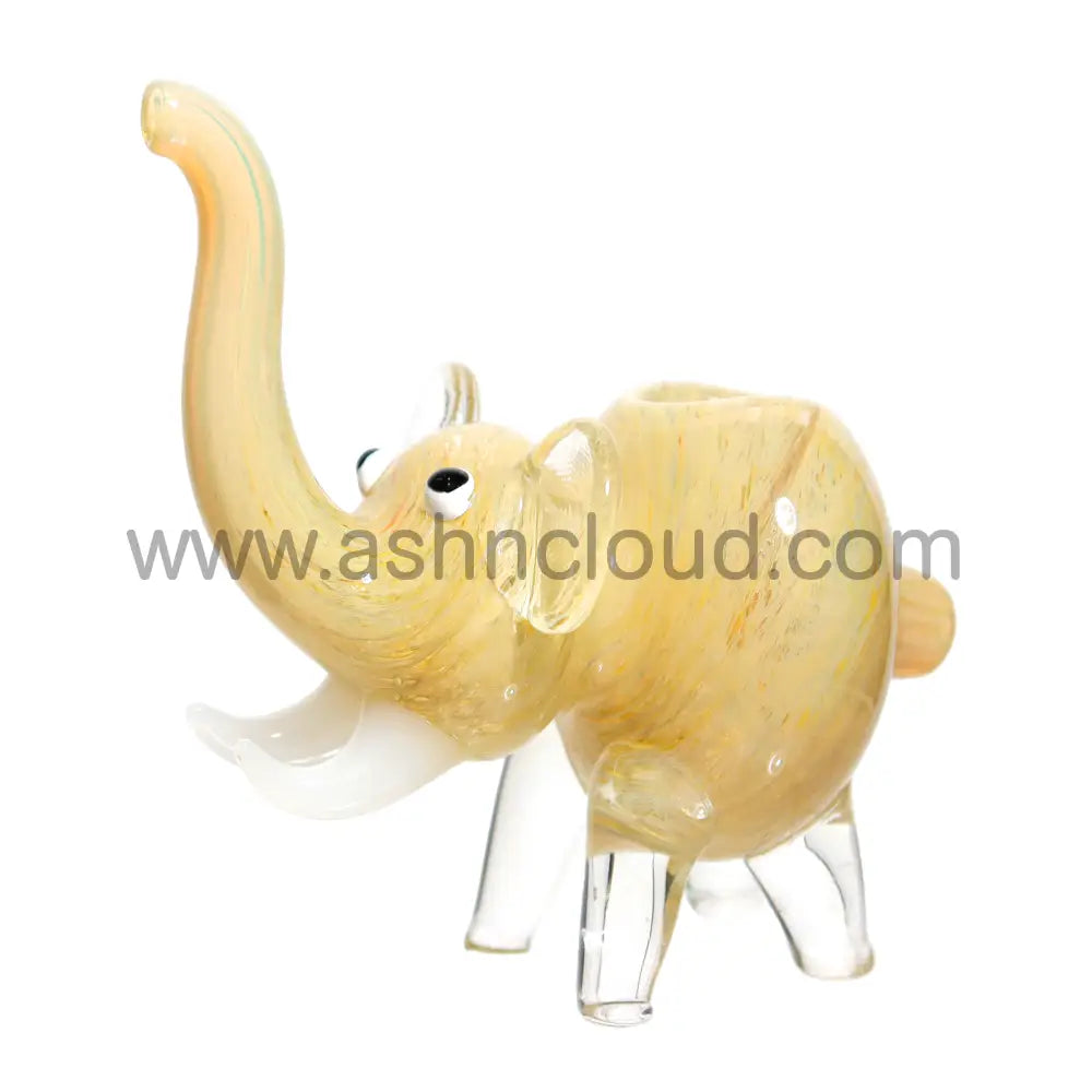 5 In - Elephant Multicolor Glass Hand Pipe