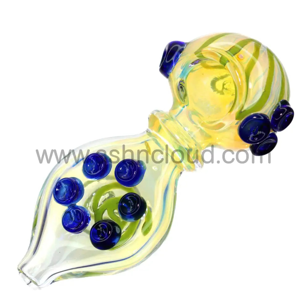 5 In - Flat Handle Stylish Hand Pipe Spoon