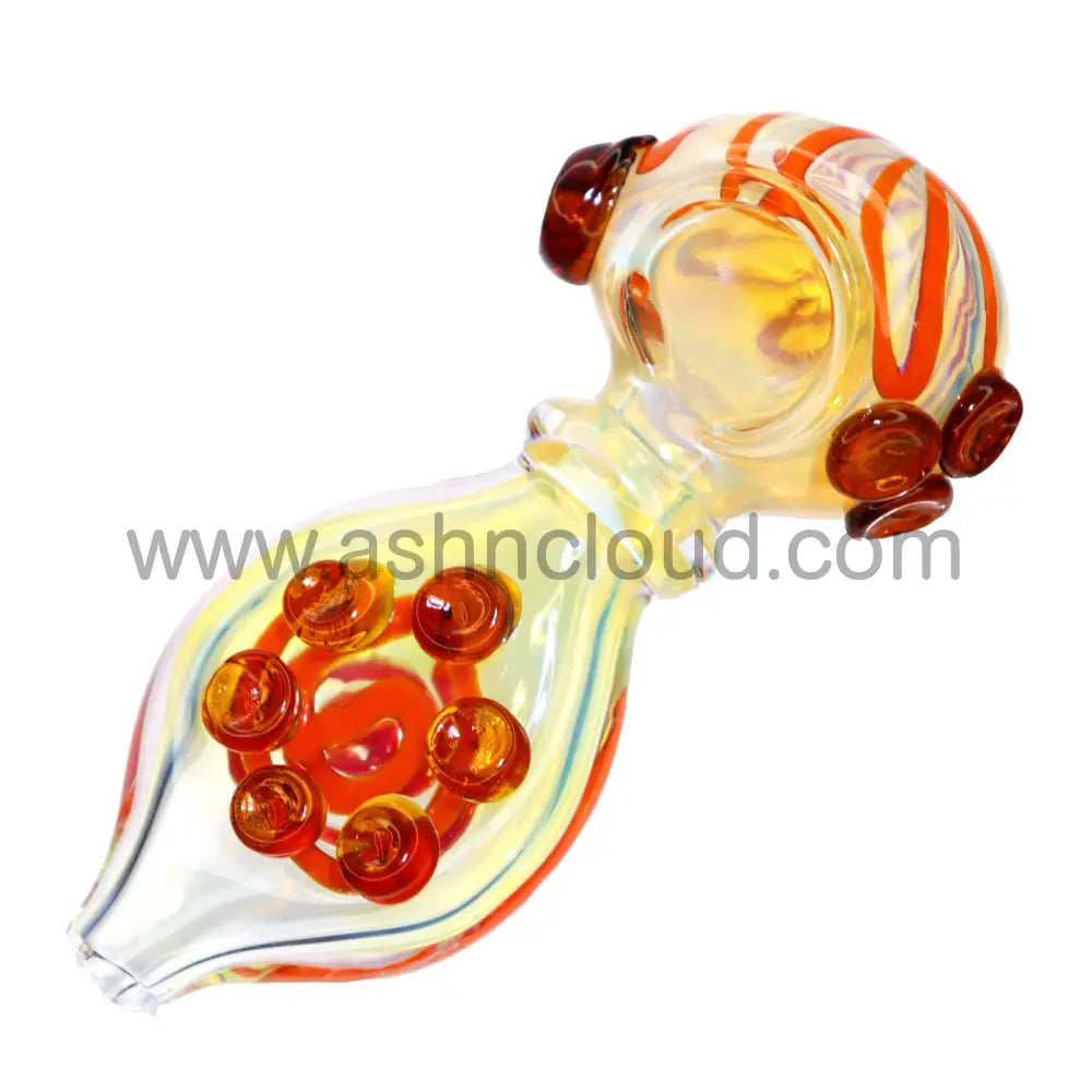 5 In - Flat Handle Stylish Hand Pipe Spoon