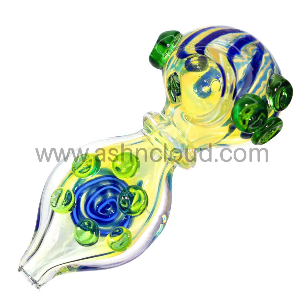 5 In - Flat Handle Stylish Hand Pipe Spoon