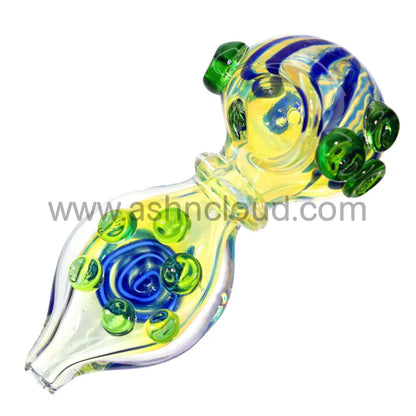 5 In - Flat Handle Stylish Hand Pipe Spoon