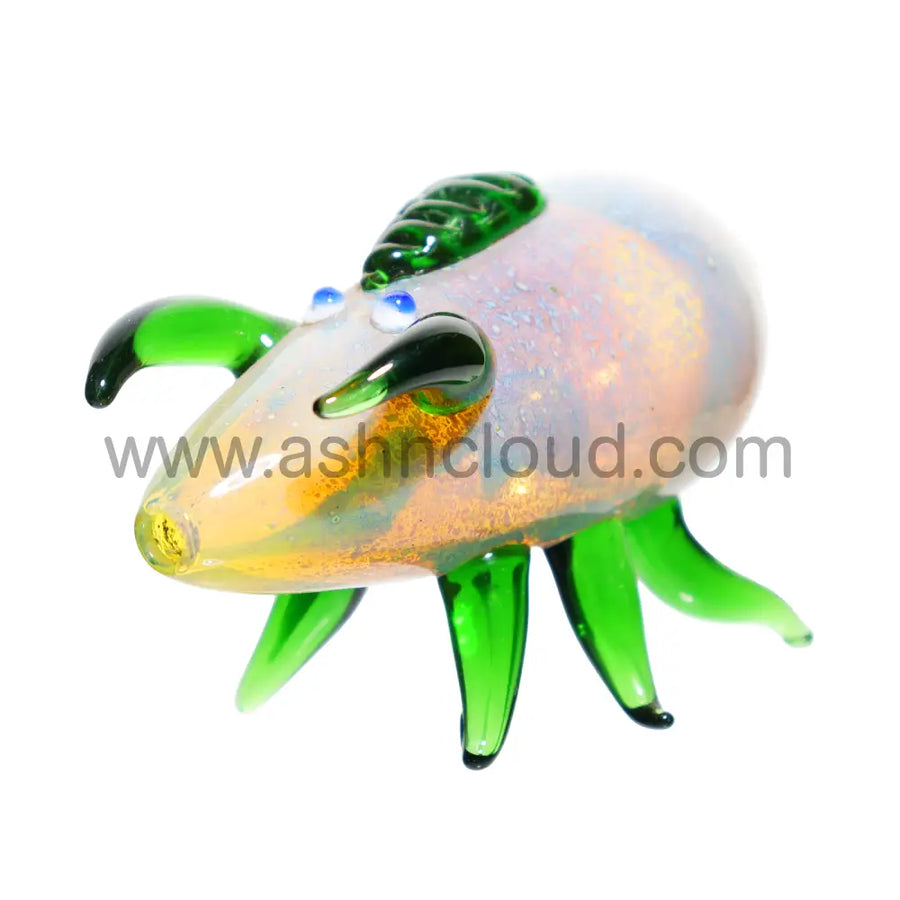 5 Inch Insect Design Glass Hand Pipe