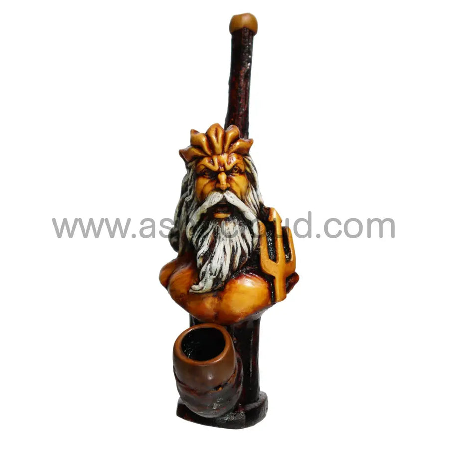 5 Inch King Triton Design Bamboo Bong