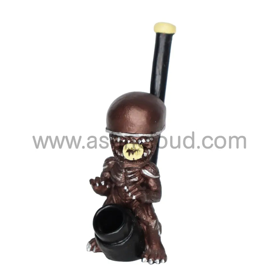 5 Inch Mad Alien Design Handmade Bong