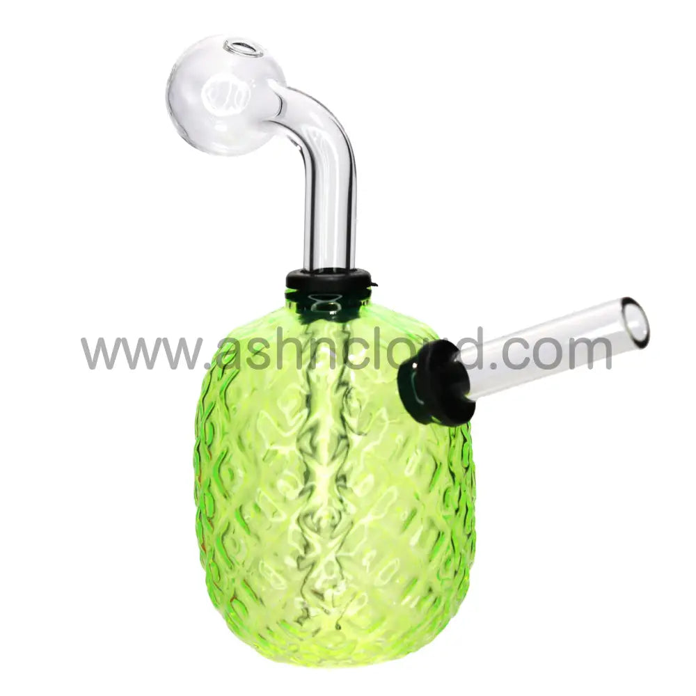 5 In - Multicolor Pineapple Glass Oil Burner