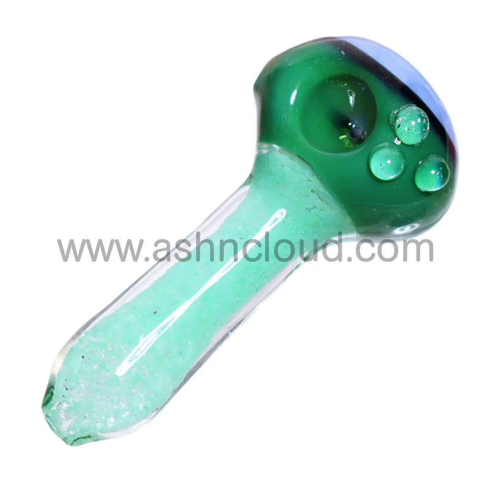 5 In - Multicolor Reverse Head Hand Pipe Spoon