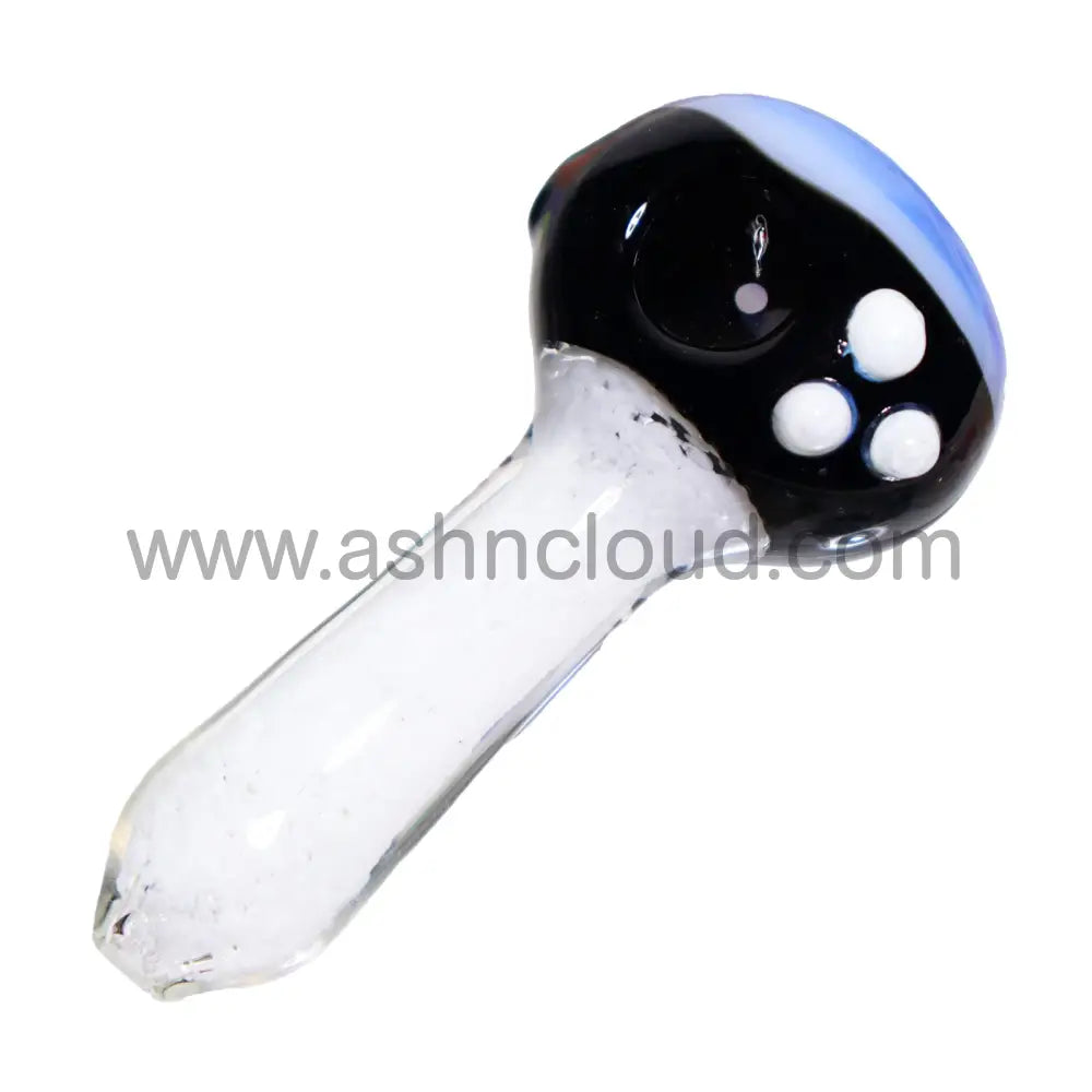 5 In - Multicolor Reverse Head Hand Pipe Spoon