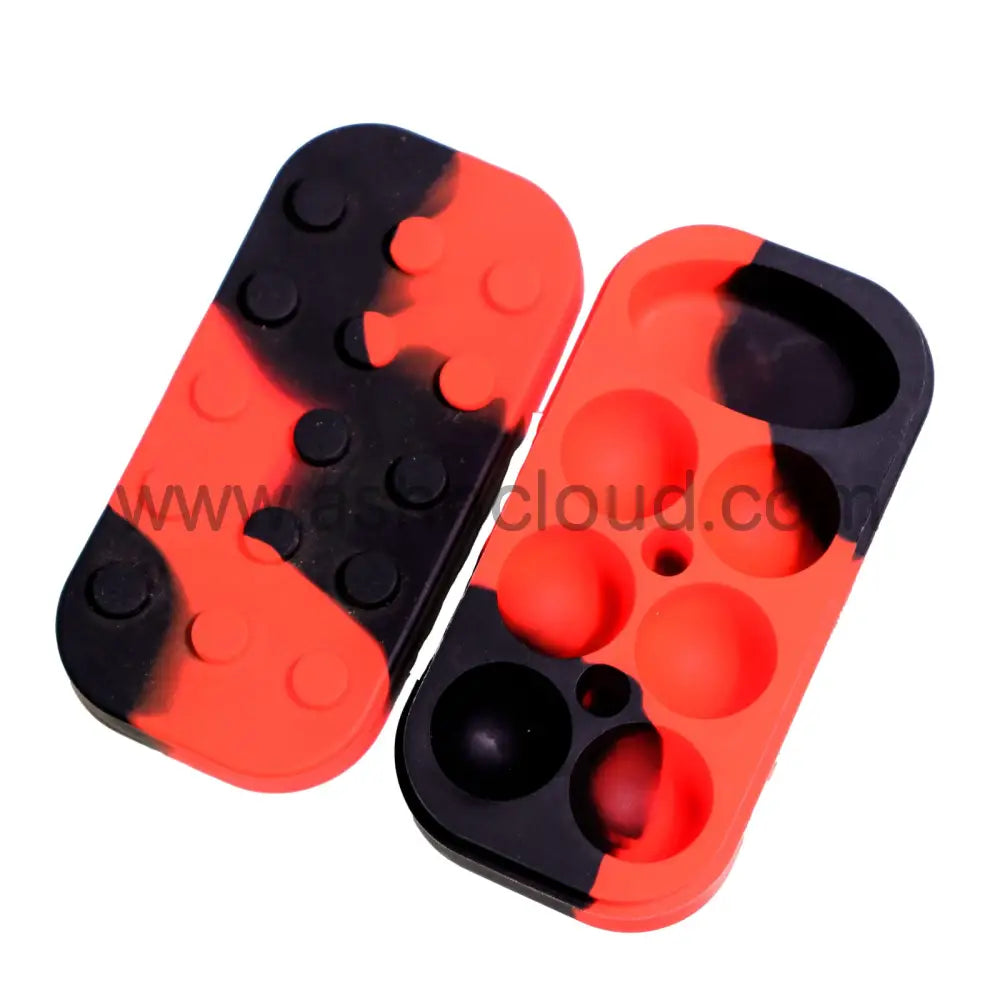 5 In - Multicolor Silicone Container