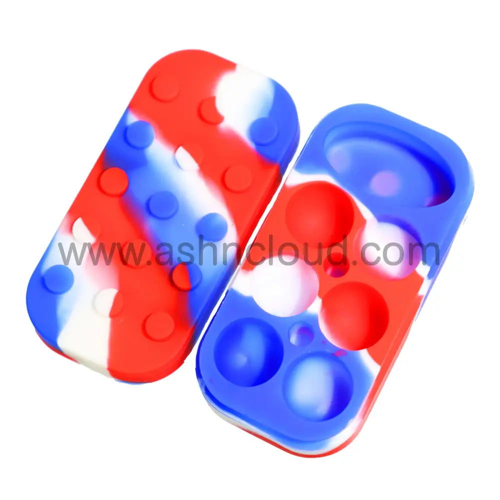 5 In - Multicolor Silicone Container