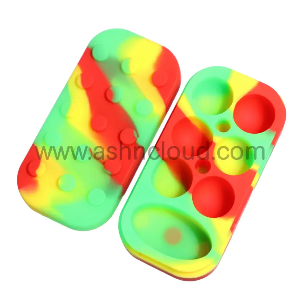 5 In - Multicolor Silicone Container