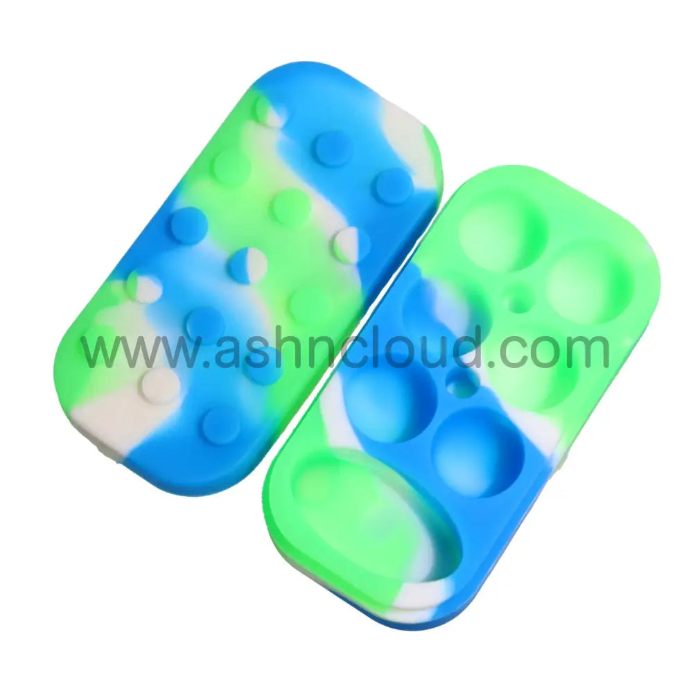 5 In - Multicolor Silicone Container